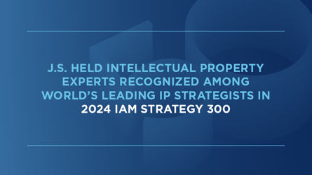 Six Ocean Tomo, a Part of J.S. Held, Experts Among the 300 World's Leading Intellectual Property Strategists