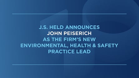 Environmental Risk & Compliance Strategy Expert Tapped for Leadership at J.S. Held