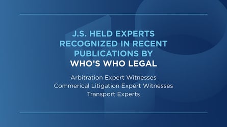 J.S. Held Experts Recognized in Recent Publications by Who’s Who Legal (WWL)