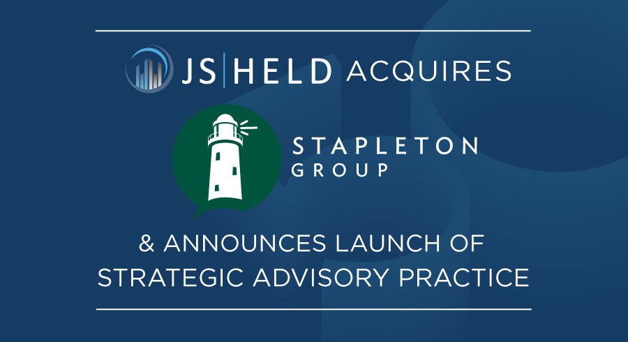 J.S. Held Acquires Stapleton Group