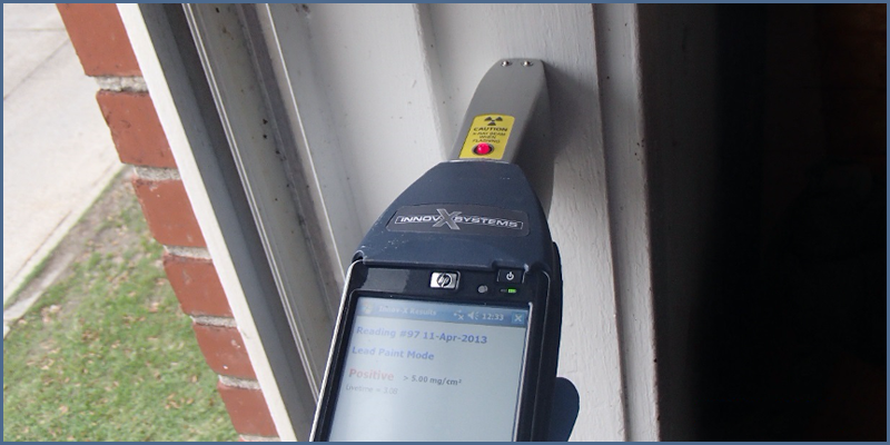FIGURE 1 - XRF TESTING
