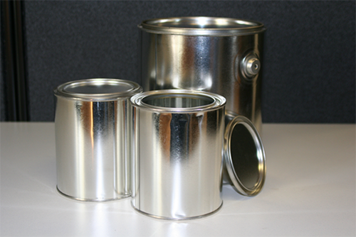 Figure 2 - Example of cans used to securely seal and transport collected evidence.