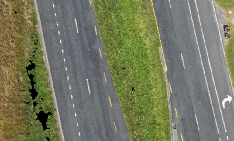 Figure 12 - Point cloud coverage of 60° (Oblique) data
