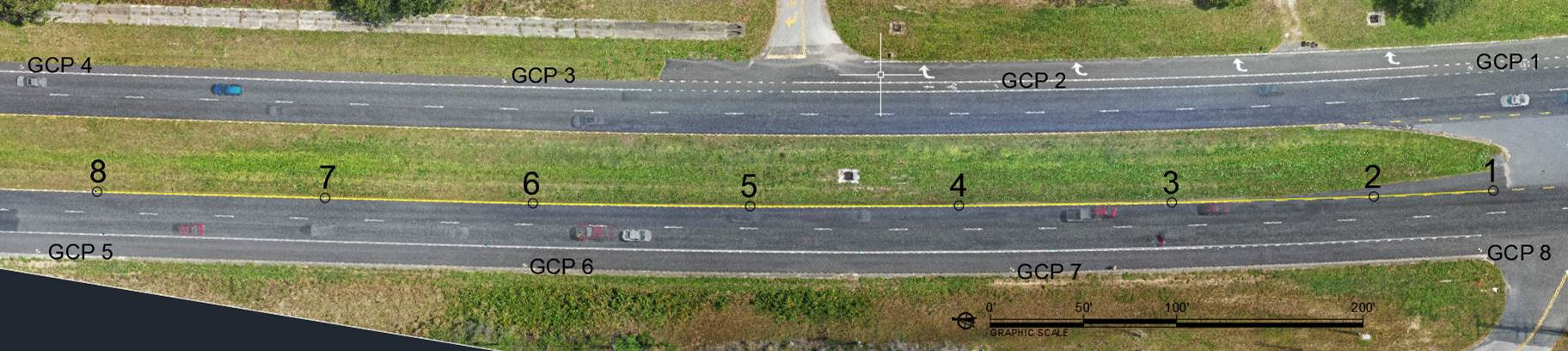 Figure 15 - Leica Total Station points