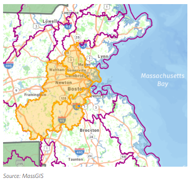 Figure 1 - The three watersheds impacted by EPA’s designation.
