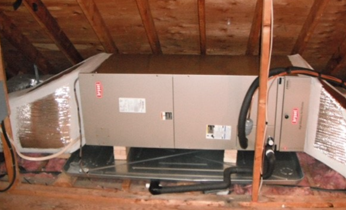 Figure 4 – Ducted split system - indoor air handling unit.