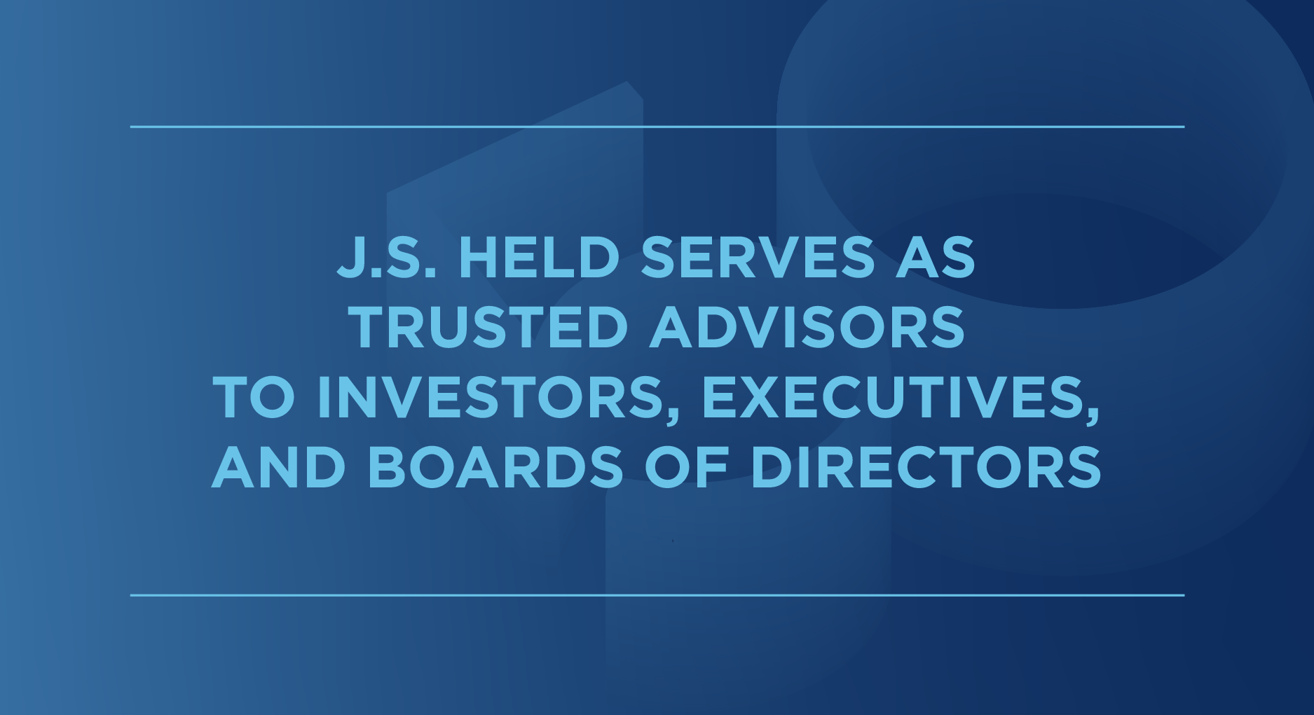 J.S. Held Trusted Advisors