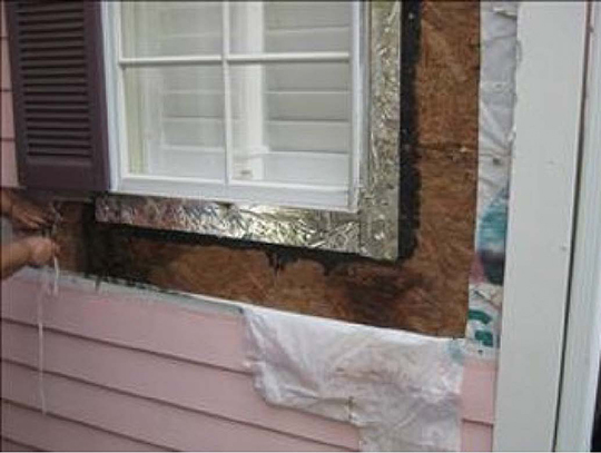 Fig. 6 - La deconstrucción limitada debajo de la ventana