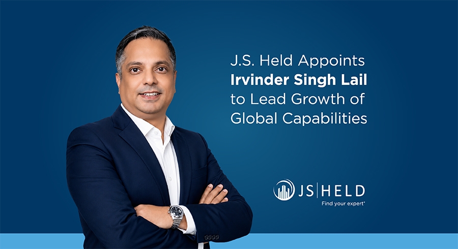 Irvinder Singh Lail Joins J.S. Held