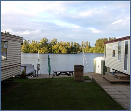 Fig. 3 - Mobile Homes in Flood Hazard Area