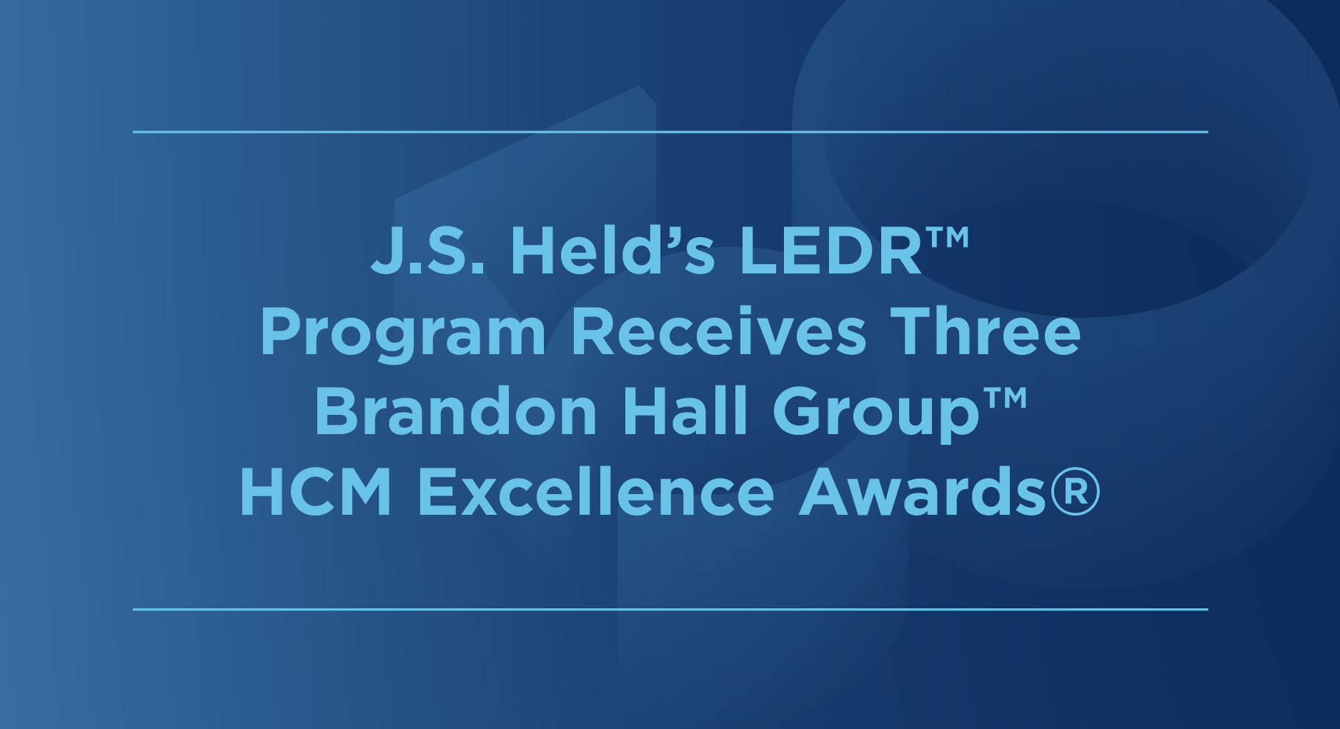 J.S. Held's Leadership Excellence & Development for Risers Program